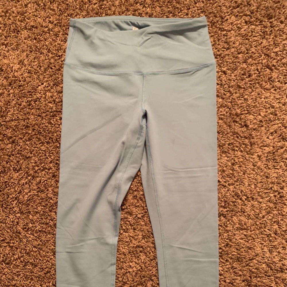 Baby blue leggings